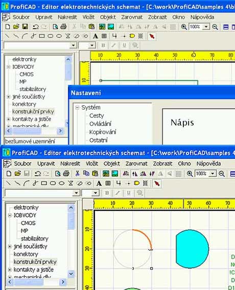 Manuál CAD Software pro elektro dokumentaci 2020