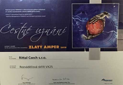Český Rittal prezentuje stěžejní skříň VX25