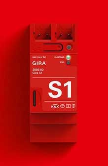 Gira S1 zajistí bezpečný vzdálený přístup k inteligentnímu domovu pomocí KNX.