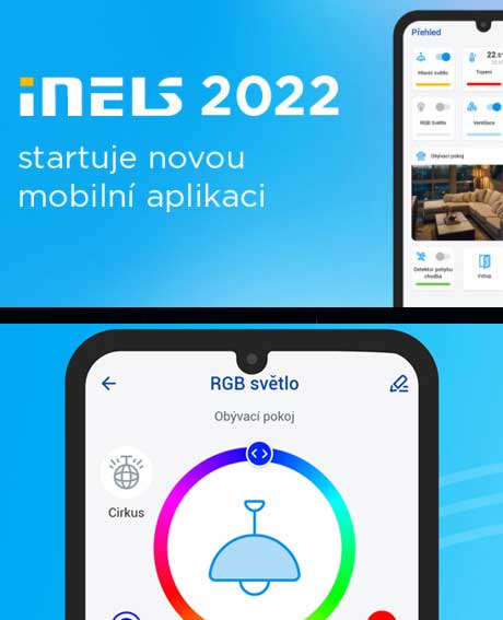 iNELS přichází s novou mobilní aplikací. 