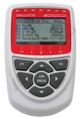 Kalibrátor KA 7531 - simulátor teploty, napětí, proudu a frekvence