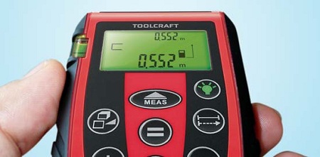 Laserový dálkoměr TOOLCRAFT LDM 50 