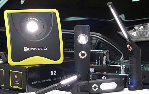 LED inspekční svítilny a montážní reflektory ELWIS PRO