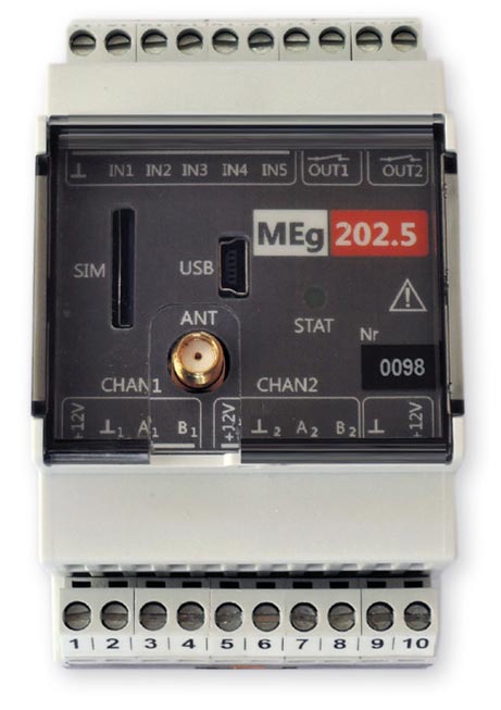 MEGA: Komunikační jednotka MEg202.5 pro sítě LTE