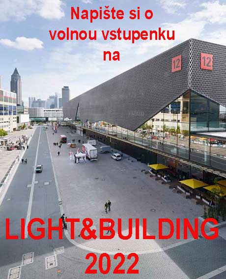 Napište si o volnou vstupenku na Light&Building 2022