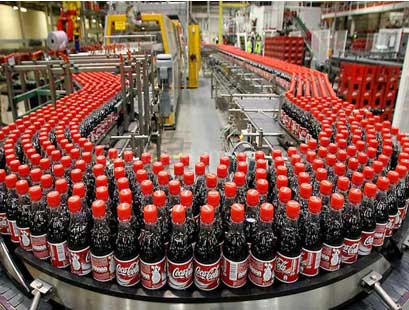 ÖLFLEX ROBUST ve stáčírnách Coca-Coly
