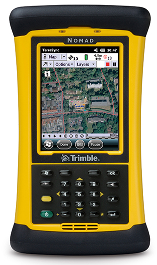 Průmyslový mini počítač TRIMBLE Nomad 1050