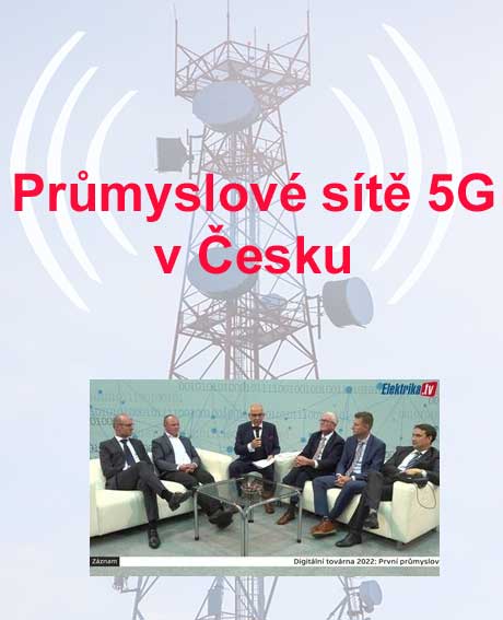 První průmyslové sítě 5G v ČR