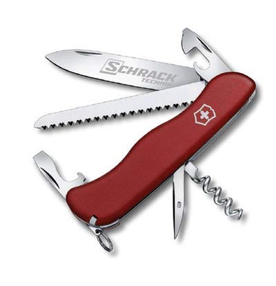 SCHRACK rozdává za první registraci a objednávku v e-shopu švýcarské nože