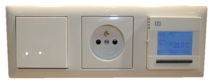 Vypínačový systém VS kompatibilní s termostaty V-systém.