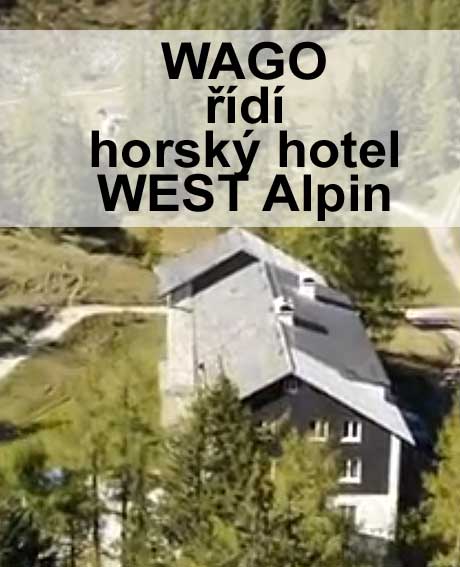 WAGO v hotelu Haus West Alpin