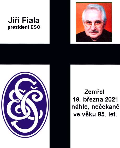 Zemřel Jiří Fiala, dlouholetý president ESČ Praha