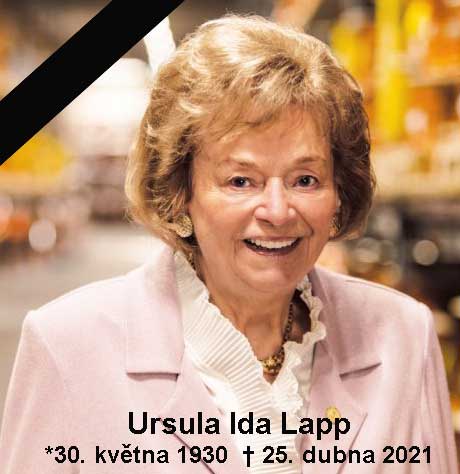 Zemřela Ursula Ida Lapp