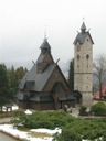Kostel Wang v polské Karpaczi